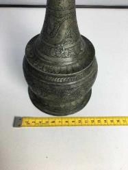 Antika Osmanlı İslami Bronz Vazo