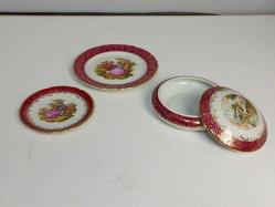 Antika 3'lü Limoges Setimiz ( BA0178 )