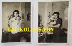 Efemera - YEŞİLÇAM OYUNCUSU BEYZA BAŞAR'IN ORİJİNAL 2'Lİ FOTOĞRAF SETİ - 11 x 9 cm EBADINDA - BEYZA BAŞAR, MISIRLI SEVGİLİSİ FUAT RAHİM'LE BİRLİKTEYKEN ÇEKİLMİŞ 2 FARKLI KARE - kitantik - kitaLog