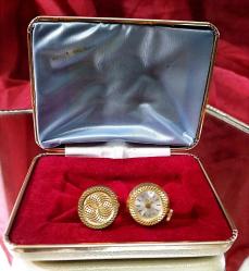 LOT.2 » İSVİÇRE ÜRETİMİ NEWMARK MARKA SAAT KOL DÜĞMELERİ