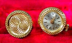 İSVİÇRE ÜRETİMİ NEWMARK MARKA SAAT KOL DÜĞMELERİ