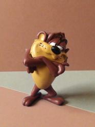 vintage Tazmanya Canavarı orijinal figür oyuncak & 8 cm