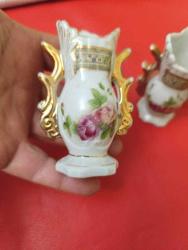 P16----RIVIERA LM BİR ÇİFT PORSELEN VAZO