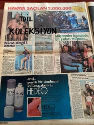 HAFTA SONU GAZETESİ DOĞUM GÜNÜ GAZETESİ (TURKİSH NEWSPAPER) - 4 AĞUSTOS 1978 - Yıl:5 Sayı:32 -Yeni Çıkan Plaklar listesi -Orhan Gencebay-Mehlika Kenter-Serpil Barlas-Ajda Pekkan-Yavuz Özkan-Ayçin Tansel-Gönül Tansel-Hülya Koçyiğit’e doping - Bakırköy’de bir sanat kurbanı var Hatemi İğdigüler - Yaz zehir oldu - Ajda da sekse kaydı - Artık Tanrı’nın verdiğini kuldan esirgemiyor Ajda Pekkan - İşte bu adam Ahmet Özhan - Müzeyyen Senar’ın kol saati - Adımlar anadan notalar babadan - Balkan Ayanoğlu - Şenlikli evin şenlikli kardeşleri - Havaya saçılan 2.000.000 - Nine değil anne Mediha Şen - Milyonerler tepesinde bir şarkıcı milyoner Ömür Göksel - Akıl almaz bir inat Onat Kutlar - Soyunma yarışını kazanan başrolü kaptı - Ana evine dönüş Ahu Tuğba - Perihan Savaş’ın gizli evliliği - Süha Doğan kurtuluşu ölümde arıyor - Türk düşmanı senatöre son darbe Edward Kennedy - Elvis Presley - Hülya Koçyiğit doping sonrası kuliste baygınlık - Tarık Atur fotoğrafları - Ajda Pekkan kıyıda pozlar - Müzeyye