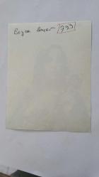 YEŞİLÇAM OYUNCUSU BEYZA BAŞAR'IN AJANS BASIN FOTOĞRAFI (KAĞIT BASKI) - 13,5 x 10,5 cm EBADINDA