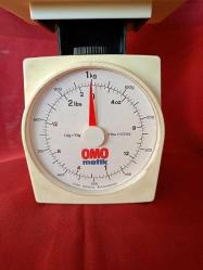 VİNTAGE OMO MATİK MUTFAK TERAZİSİ NOSTALJİK KOLEKSİYONLUK.