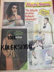 HAFTA SONU GAZETESİ DOĞUM GÜNÜ GAZETESİ (TURKİSH NEWSPAPER) - 9 OCAK 1981 - Yıl:5 Sayı:2 - Zeki Müren-Tekin Akmansoy-Hülya Koçyiğit – Türkan Şoray – Filiz Akın – Bülent Ersoy – Melos – Nami Dilbaz – Namı Dilbaz – Puna Pamir – Ayşe Aytözoğlu – Nazan – Emel Sayın – Yonca Yücel – Saffet – Tayan – Sevim Tuna – Yahya – Müdir Bey – Cüneyt Arkın – Cüneyt Erkin – Murat – Nes’e Karaböcek – Nese Karabocek – Güler – Murat – Ceylan – Oya Yücel-Gülşen Bubikoğlu-Nabi Dilbaz-Talha Özmen-Bülent Ersoy yeni yılda hanım hanımcık – Bu ikilinin beraberliği karakolda bitti – Güzele ne yaraşmaz – Çılgın Melos ve bir günlük çılgınlık – Ben kayınpederimin esiri değilim – Dansözlük zor ve tehlikeli meslektir – Londra’da bir umut var – Bu da mı yalan – Görünmeyen adamın gözüyle – Vize mize ve Yahya – Yeni yıla gözleri yaşlı girdi – Kürkten nefret eden kadın da varmış  TV’deki yılbaşı programının sebep olduğu son olay – Ah bir de ameliyat olabilsem – Deriyi kumaş gibi işlemek – Yaptığını söktüğünü kendi dikiyor
