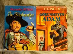 YALÇIN Kapaklı NADİR Seri: ALEXANDRE DUMAS (Üç Silahşorlar) ve H.G. WELLS (Görünmeyen Adam) - KOLEKSİYONLUK SET (2 Ciltli)