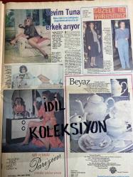 HAFTA SONU GAZETESİ DOĞUM GÜNÜ GAZETESİ (TURKİSH NEWSPAPER) - 1 MAYIS 1981 - Yıl:5 Sayı:18-Seze Aksu-Ahu Tuğba-Seher Şeniz - Osman Hattat - Tarık Aktuğ - Ünal Kutsal - Emel Sayın - Selçuk Aslan - Ümit Çelebi - Sevim Tuna - Müjde Ar - Atilla Özdemiroğlu - Lale Özdemiroğlu - Ajda Pekkan - Nilüfer Hanım - Deniz İzgi - Saadet Sun - Süreyya Güvenç  İşte Ermeni sevgiliyi şutlayan Türk - Kaleyi içten fethetme yolunda - 22 yaşında yakışıklı ve cömert bir aşık - İhanet - En ipek, en gömlek - Sevim Tuna erkek arıyor - Güzele ne yakışmaz - Beyaz - Ve Müjde Ar sevgilisini kovdu - Bunlar da bizim Smith ve Jones - Ayakkabı, çanta ve… - Hayatımda yeni bir dönem başlıyor - Nilüfer Hanım’la evlenebilirim - Çirkin olaydan sonra ilk kez yüz yüze - Görünmeyen adamın gözüyle arkadaşımın eşi… - Son ziyaret - Sosyetik kayınpeder Saadet Sun’u veto etti - Ana ahı tuttu mu tutar - Böyle gelinimiz olamaz