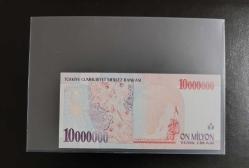 7.EMİSYON NADİR A SERİSİ 10.000.000 LİRA ÇİL KONDİSYONDA (SERİ NO: A68 688082))