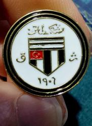 OSMANLICA BEŞİKTAŞ SPOR KULÜBÜ, MİNELİ YAKA İĞNESİ/ROZET ÇİL