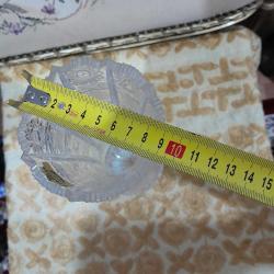 Antika Kesme Cam vazo