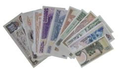 6-7.emisyon kağıt para 11 adet ÇİL-ÇA