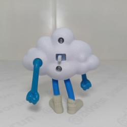 Trolls McDonald's 2020 Cloud Guy Figür