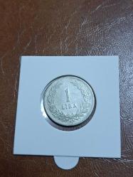 1947 1 lira Gümüş