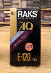 BOŞ VİDEO KASET VHS RAKS SÜPER AQ E 120 JELATİNLİ