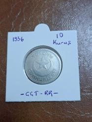 1936 10 KURUŞ - RR