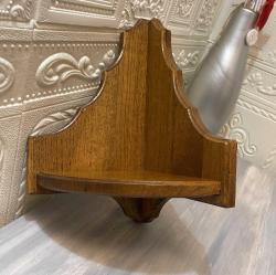 eskilerden, ahşap köşe rafı