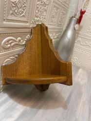 eskilerden, ahşap köşe rafı