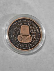LOT.3 » Darphane Bronz Hatıra Para Mevlana Celalettin Rumi Çil Sertifikalı