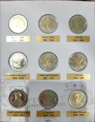 Darphane Bimetal Hatıra Para Padişahlar Serisi Çil Sertifikalı