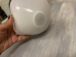 iki renkli murano küllük