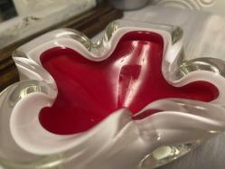 iki renkli murano küllük