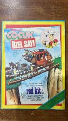 MİLLİYET ÇOCUK DERGİSİ - MAYIS 1982 - SAYI : 4 - VAHŞİ BATI’NIN EN NEŞELİ KOVBOYU - HAIN POSTA ARABASI - TEK KOLLU HAYDUT - PANÇO VILLA’NIN HAZİNESİ - DOLORES MADENİ - TEMOSACHIC - AMERİKALILARLA ÇATIŞMA - ALTINLARIN GÖMÜLMESİ - VILLA’NIN ÇİFTLİĞİ VE LÜKS HAYATI - PANÇO VILLA’NIN BEKLENMEDİK ÖLÜMÜ - RED KİT - MORRIS - GOSCINNY - BLACK BART (KARA BART) - WELLS FARGO - PANÇO VILLA - GENERAL JOHN J. PERHING - GENERAL JESUS GONZALES - MARIA - AYDIN DOĞAN - YEKTA OKUR - TARIK DURSUN K. - MEHMET ILKORUR - RED KİT BAYIR AŞAĞI YUVARLANAN ARABAYA YETİŞMEK İÇİN ATINI SÜRÜYOR - ELLER YUKARI - İNŞALLAH FRENLER TUTAR - OLIVER BENİ KURTAR - WELLS FARGO’NUN ARABALARI - ATLARI ÇÖZÜP KARŞIYA GEÇİRME PLANI - ARABA ÖBÜR TARAFA KAYIYOR - ALTINLARIM - ELLER YUKARI DEDİM - AT TABANCANI RED KİT - HAYALET BART - ALTIN TORBALARINI ATIVER - ÇAKIL TAŞI DOLU BUNUN İÇİ   - 66 SAYFA