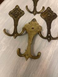 4 adet eskilerden pirinç askı