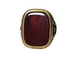 AKİK TAŞLI GÜMÜŞ YÜZÜK