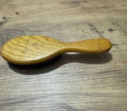 Özel Tasarım Ahşap Fırça  Doğal Kıllar ve Ergonomik Ahşap Sap  