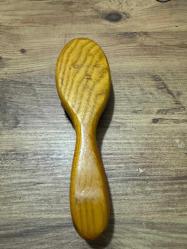 Özel Tasarım Ahşap Fırça  Doğal Kıllar ve Ergonomik Ahşap Sap  