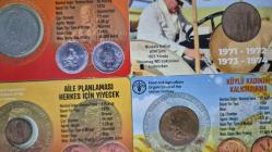 4 farklı hatıra para lotu çil