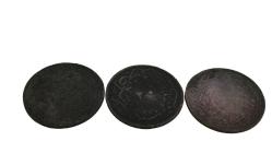 3 adet osmanlı bakır para lotu