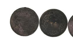 3 adet osmanlı bakır para lotu