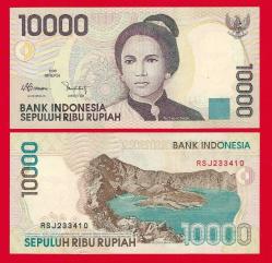 LOT.20 » INDONESIA 10000 Rupiah 1998 p137 UNC (TK 19 070) ÇİL