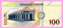 Honduras 100 Lempiras 2022 P 112 UNC (TK 19 024) ÇİL