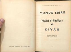 YUNUS EMRE RİSALAT AL-NUSHİYYA VE DİVAN