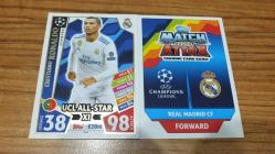 Topps 2017-18 UEFA Champions League Cristiano Ronaldo UCL All-Star XI Kart No:440