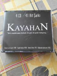 KAYAHAN 1-benim şarkılarım 1989 2-siyah ışıklar 1990 3-yemin ettim 1991 4-odalarda ışınsızım 1992. 4cd