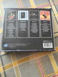 KAYAHAN 1-benim şarkılarım 1989 2-siyah ışıklar 1990 3-yemin ettim 1991 4-odalarda ışınsızım 1992. 4cd