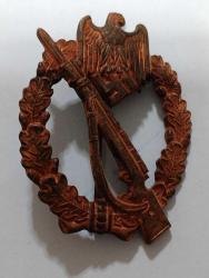 NAZİ DÖNEM NADİR  PİYADE HÜCUM MADALYASI