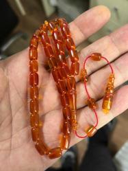 Orijinal eski amerikan objeden katalin tespih