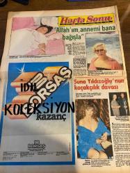 HAFTA SONU GAZETESİ DOĞUM GÜNÜ GAZETESİ (TURKİSH NEWSPAPER) - 24 TEMMUZ 1981 - Yıl:5 Sayı:30 -Türkân Şoray-Suna Yıldızoğlu-Müjde Ar-Mehmet Ali Erbil-Nazan Şoray-Ali Kocatepe-Murat Soydan-Hülya Sözer-Erol Evgin-Sevda Karaca-Sezen Aksu-Ajda Pekkan-Belgin Doruk-Selma Güner-Yusuf Sezgin-Seher Şeniz-Zeki Müren-Tank Akan-Bahar Erdeniz-Mehtap Deniz-İlyas Tüfekçi-Behice Aksoy-Selda Aşkın-Namık Gün-Sevgi Mısralı-Şule Ertan-Erol Önder-Mevhibe İnönü-Engin ve Öner inönü-Nazlı Kadirbeyoğlu-Müberra ve Ferit Volkan-Gönül Yazar-Ercüment Işıl-Ferit Volkan-Çetin Erokay-Latife Erokay-Adnan ener-Beyhan Saldıray-Bora Toprak-Safiye Toprak-Erhan Mendi-Mine Başar-Atilla Oymak-Aylin Mesutoğlu-Gün Kurt-Turgut Ulutin-Ayşen Ortaç-Cüneyt Aydınoğlu-Bozkurt Cendez-Erhan Mendi-Mesude Mendi-Asuman Tuğberk-