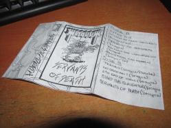 METALİUM  SERVANTS OF DEATH  DEMO   KASET