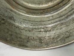 Antika Kabartma Göbekli Bakır Hamam Tası