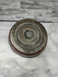 Antika Kabartma Göbekli Bakır Hamam Tası