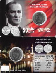 2001 Yılı Tedavül 50.000 Türk Lirası Özel Kitinde