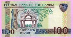 Gambia 100 Dalasis ND 2013 P 29 c UNC (TK 19 007) ÇİL