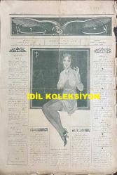 Osmanlıca Akbaba Mizah Dergisi-Gazetesi, Orijinal Dönem Basım, (Ottoman Magazine-Newspaper) - 15 Nisan 1926 - Sayı: 351 - Karikatürist Ramiz Gökçe'nin Çalışması: Hangisini İstersiniz: Bayram Şekerini mi, Kiraz Şekerini mi?... - Bayram Tebrikleri - Der Vasf-ı Refik Konyevi - İkdam Gazetesi: 